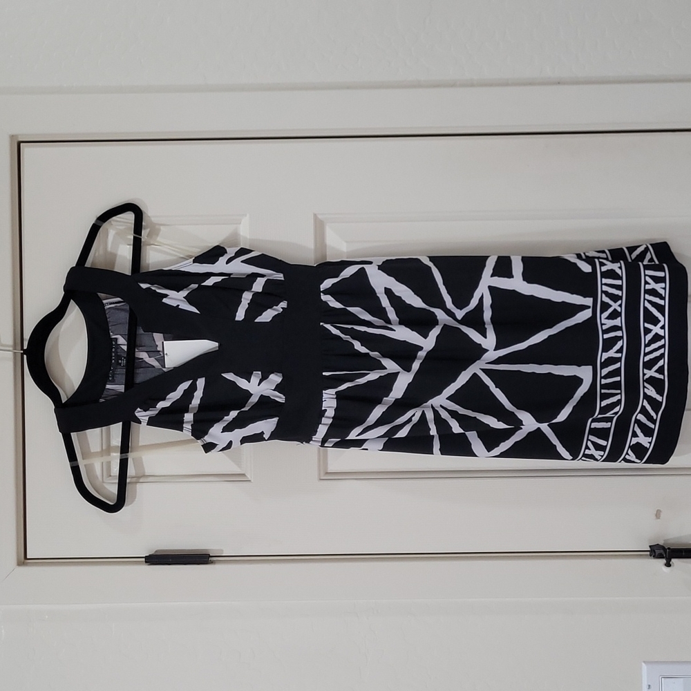 [NEW] CITY STUDIO Black and White Short Dress Size S